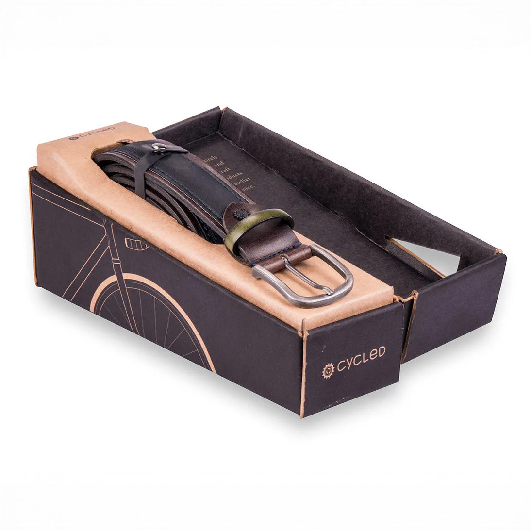 Supercorsa cintura in pelle Cycled - 06
