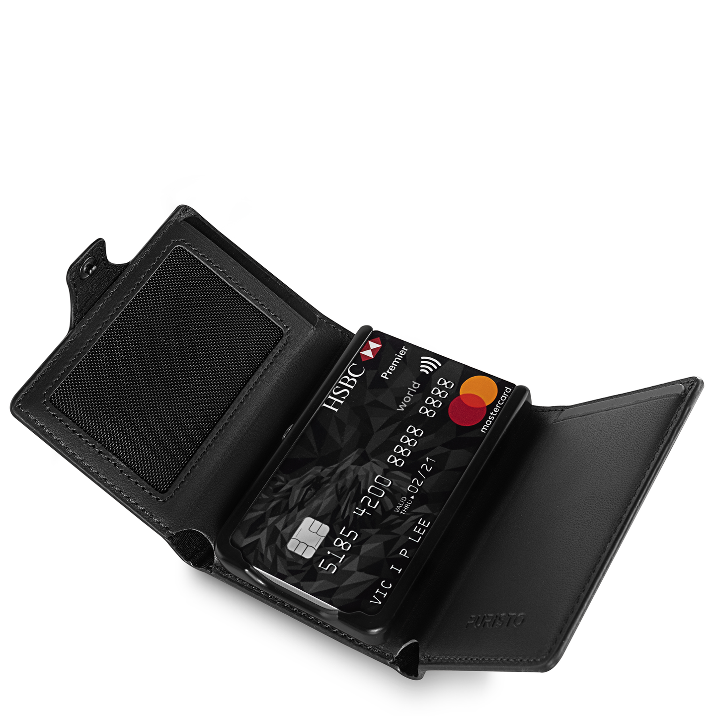 KLIK Classic con portamonete XL Pelle Nera