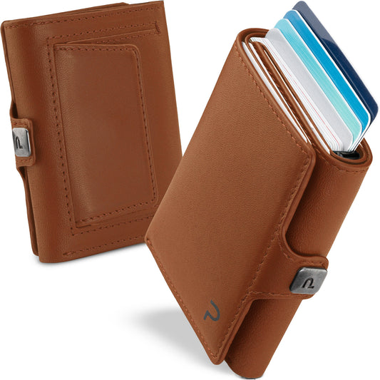 KLIK Classic con portamonete XL Mirum Cognac