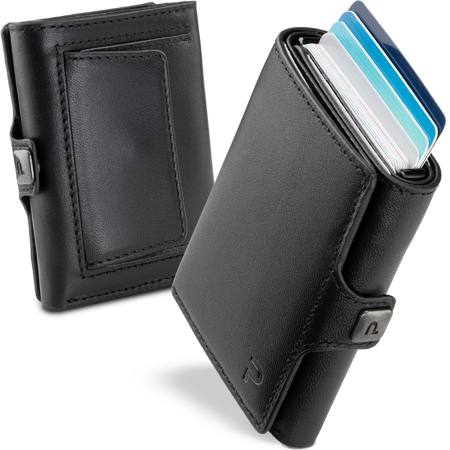 KLIK Classic con portamonete XL Pelle Nera