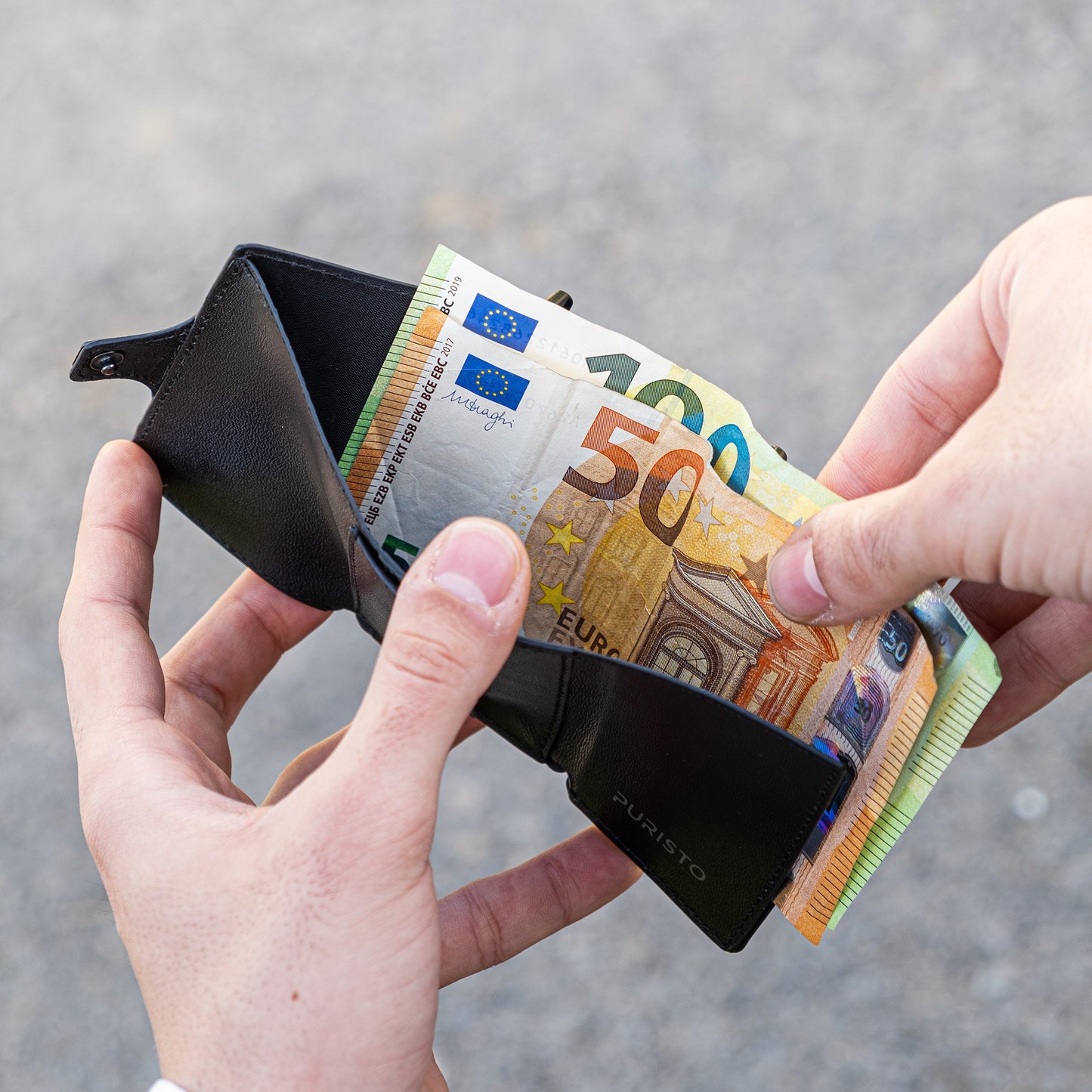 KLIK Mini con portamonete Mirum Nero